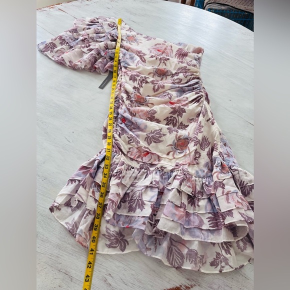 Anthropologie Magali Pascal Desa One-Shoulder Mini Dress Size XL NWT $595 - Picture 8 of 16